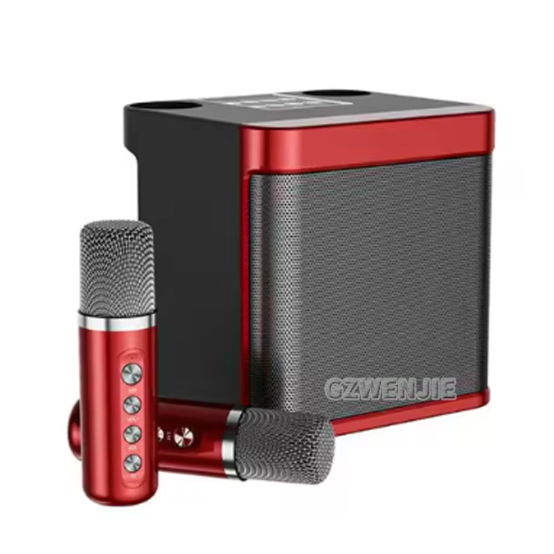 Karaoke Machine Portable With 2 Mic - Portable Dual Microphone Karaoke Machine for