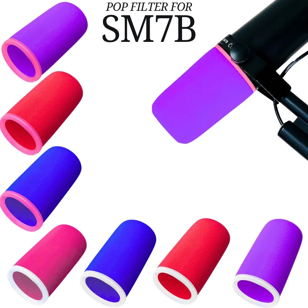 Microphone Pop Filter Foam Windscreen - Mic SM7B Windscreen for Shure SM7B