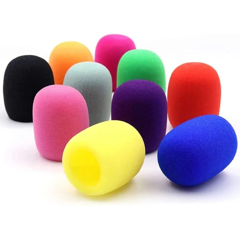 Microphone Pop Filter Foam Windscreen - Microphone Windscreen Foam Cover Thick Mic
