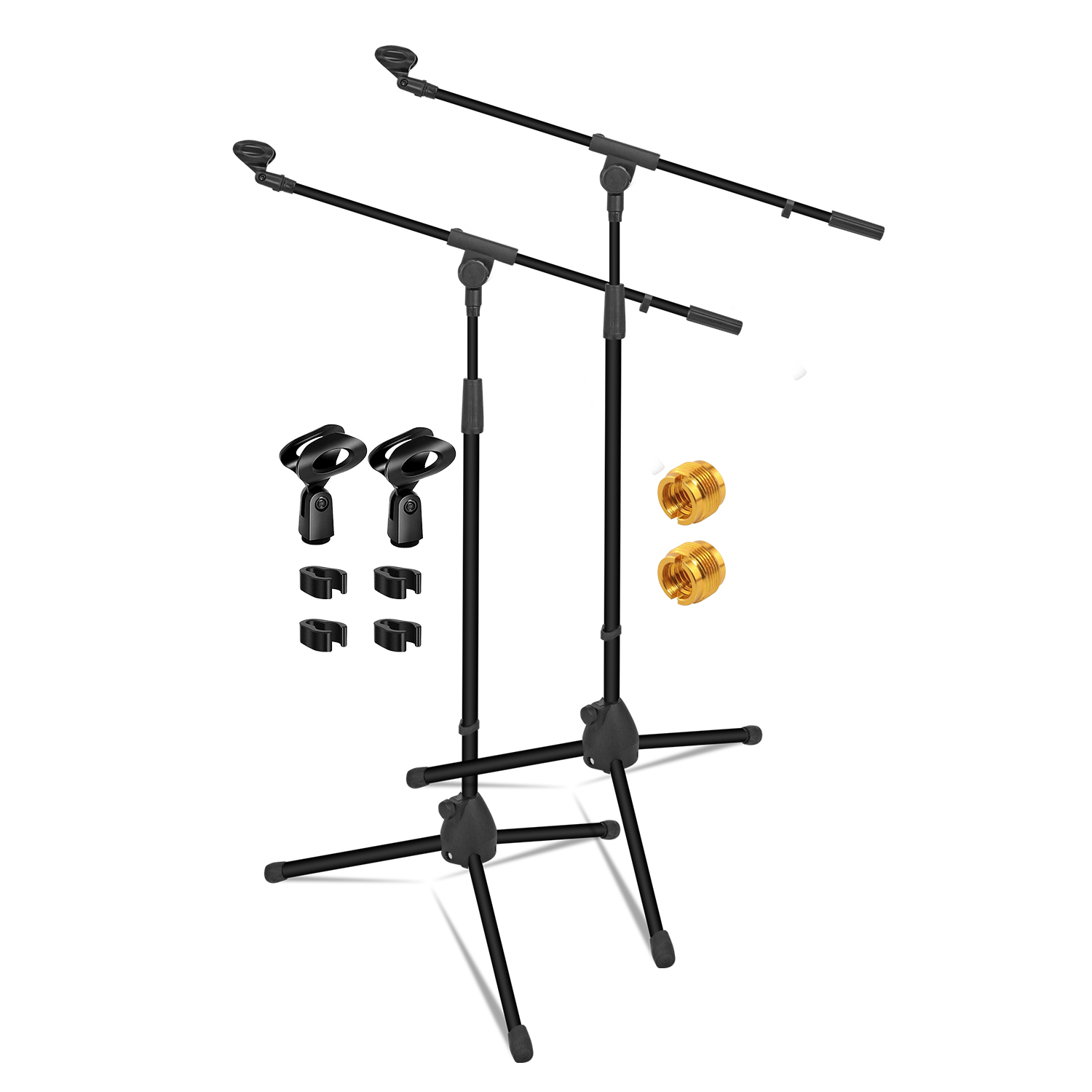 5 Core Mic Stand Floor Pair Un - Microphone Stand Boom Arm Floor 评论和价格
