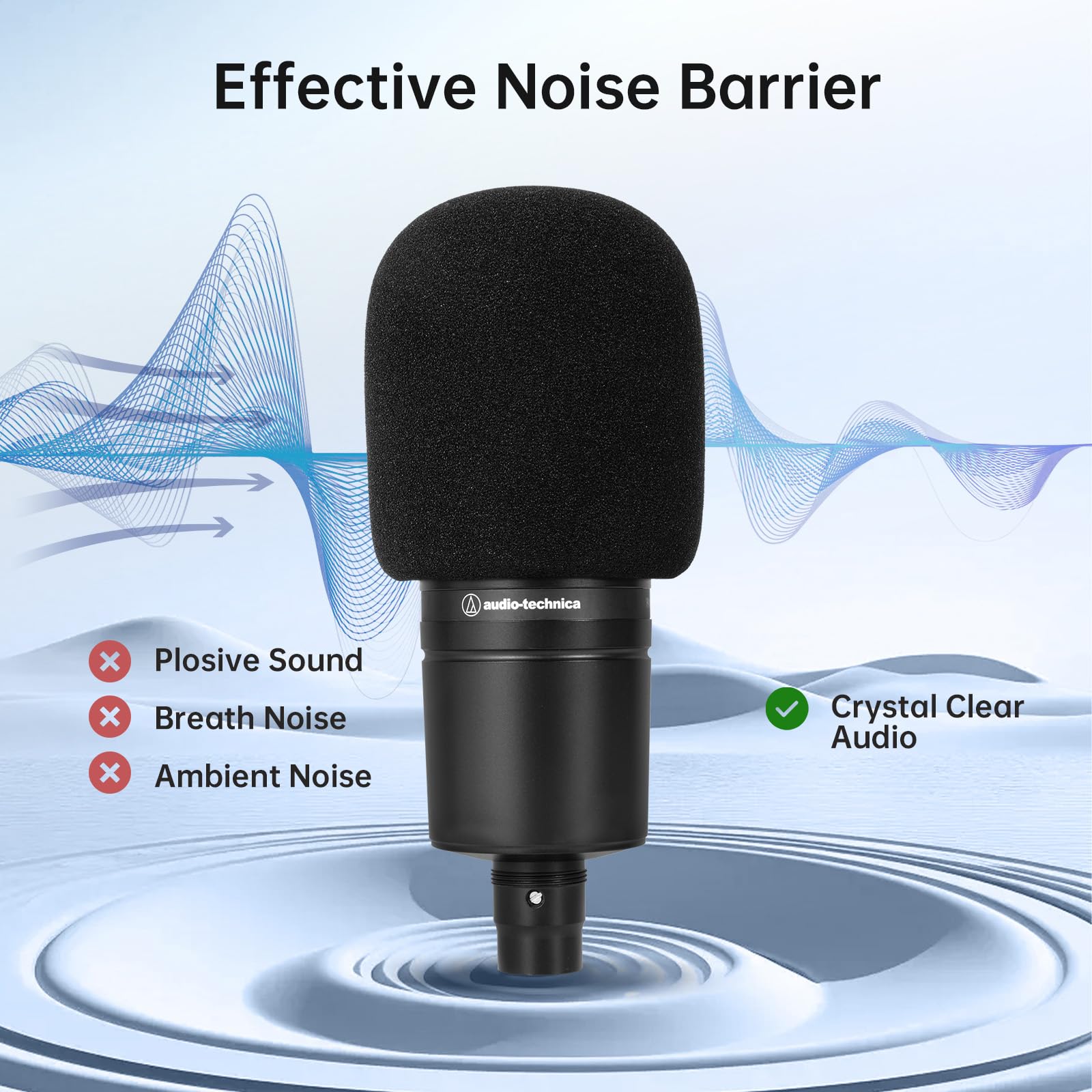 Pop Filter/Windscreen for Audi - Microphone Pop Filter Foam Windscreen 评论和价格