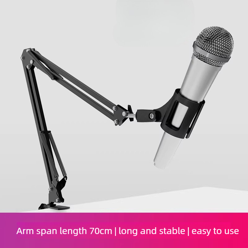 Desktop Microphone Stand Boom  - Microphone Stand Boom Arm Floor 评论和价格