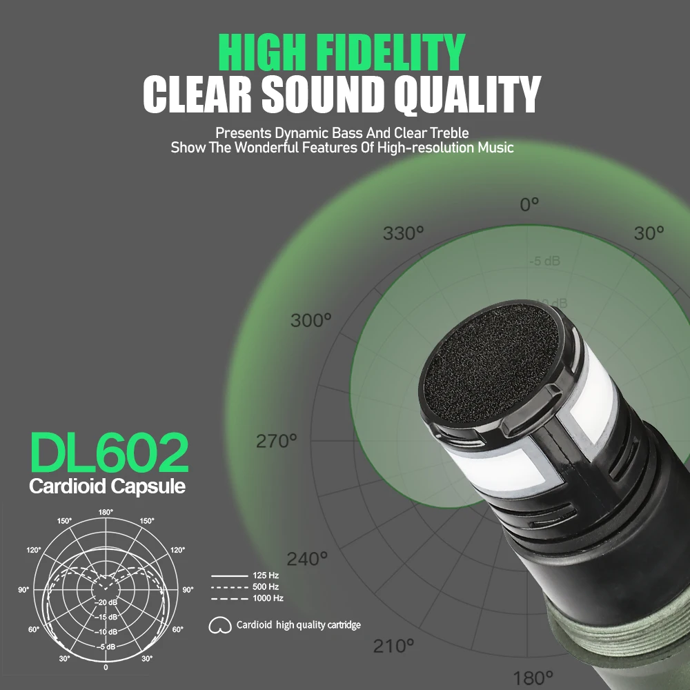 Dual Handheld Dynamic Karaoke  - Uhf Wireless Microphone System Dual Channel 评论和价格