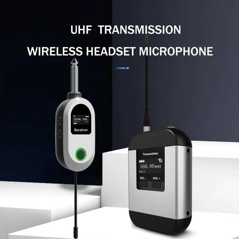 UHF Dual Wireless Microphone S - Wireless Lavalier Microphone Dual Receiver 评论和价格