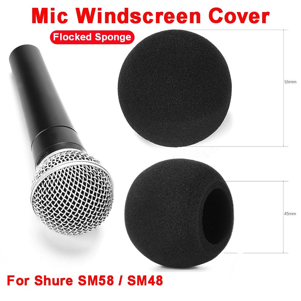 Replacement Mic Windscreen Cov - Microphone Pop Filter Foam Windscreen 评论和价格