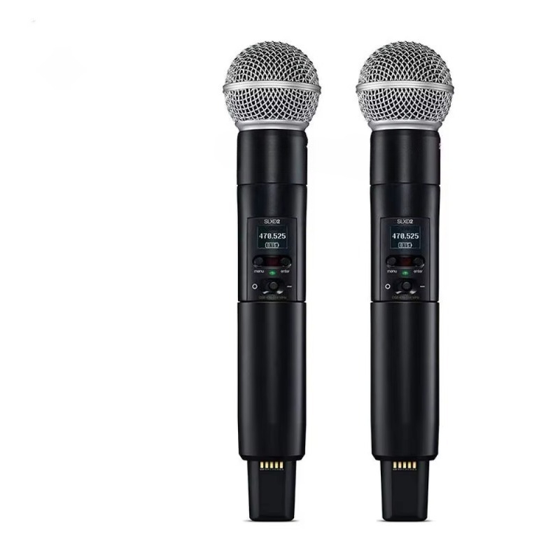 SLXD4D dual-channel UHF wirele - Uhf Wireless Microphone System Dual Channel 评论和价格