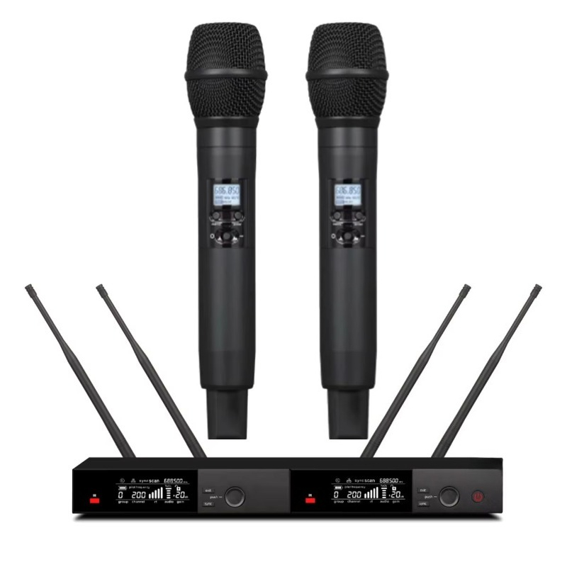 SLXD4D dual-channel UHF wirele - Uhf Wireless Microphone System Dual Channel 评论和价格