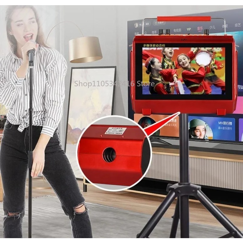 20W Portable Karaoke Machine w - Karaoke Machine Portable With 2 Mic 评论和价格