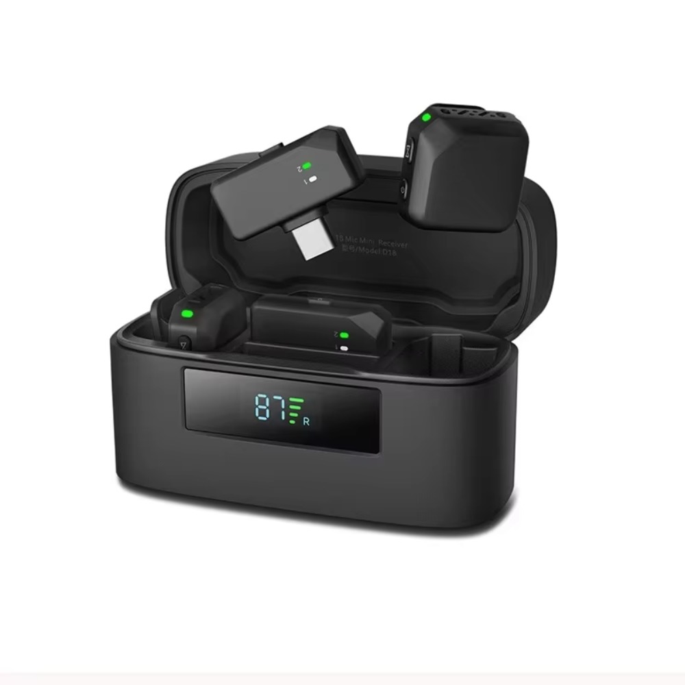 Magnetic Wireless Lapel Microp - Wireless Lavalier Microphone Dual Receiver 评论和价格