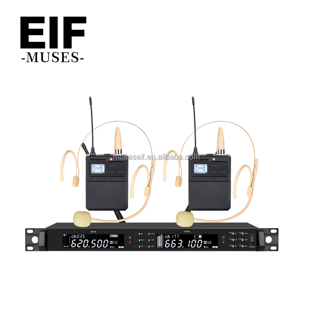 2026 Wireless Microphone Syste - Uhf Wireless Microphone System Dual Channel 评论和价格