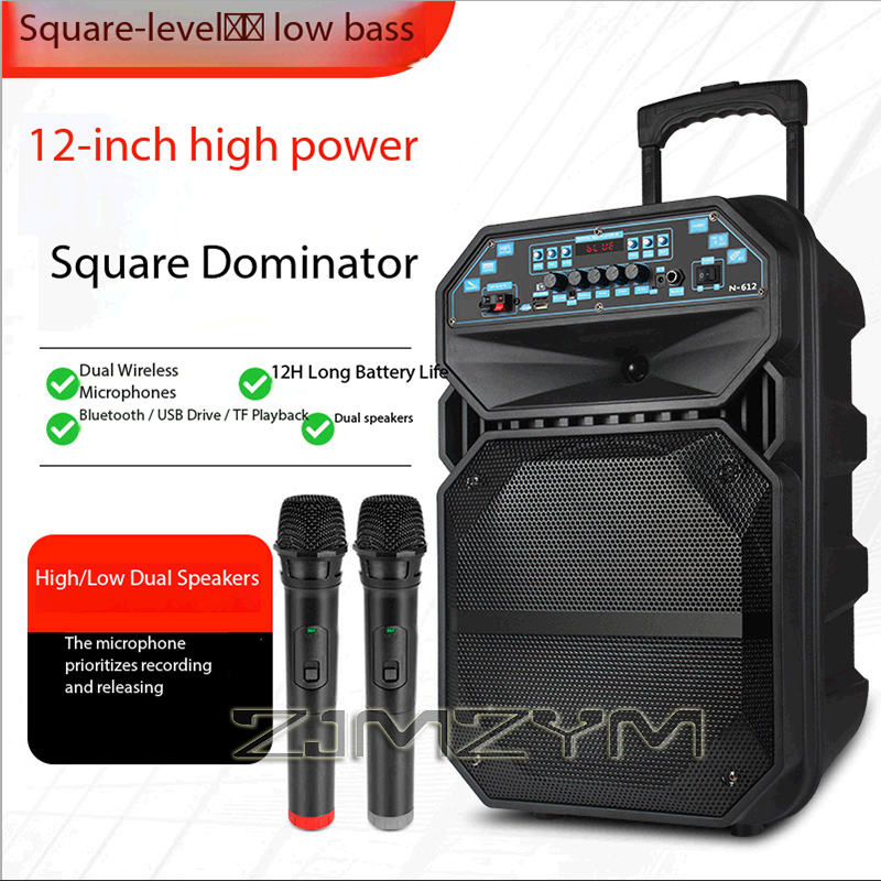 12-Inch Portable Bluetooth Spe - Pa Sound System Battery Portable Outdoor 评论和价格