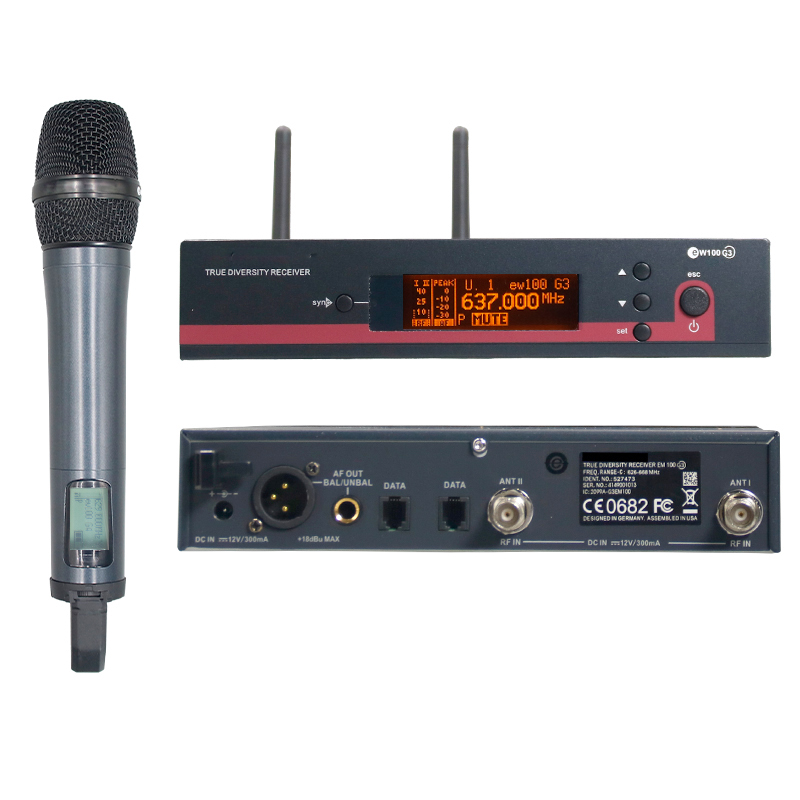 EW100 G3 2-Channel UHF Dual Ki - Uhf Wireless Microphone System Dual Channel 评论和价格