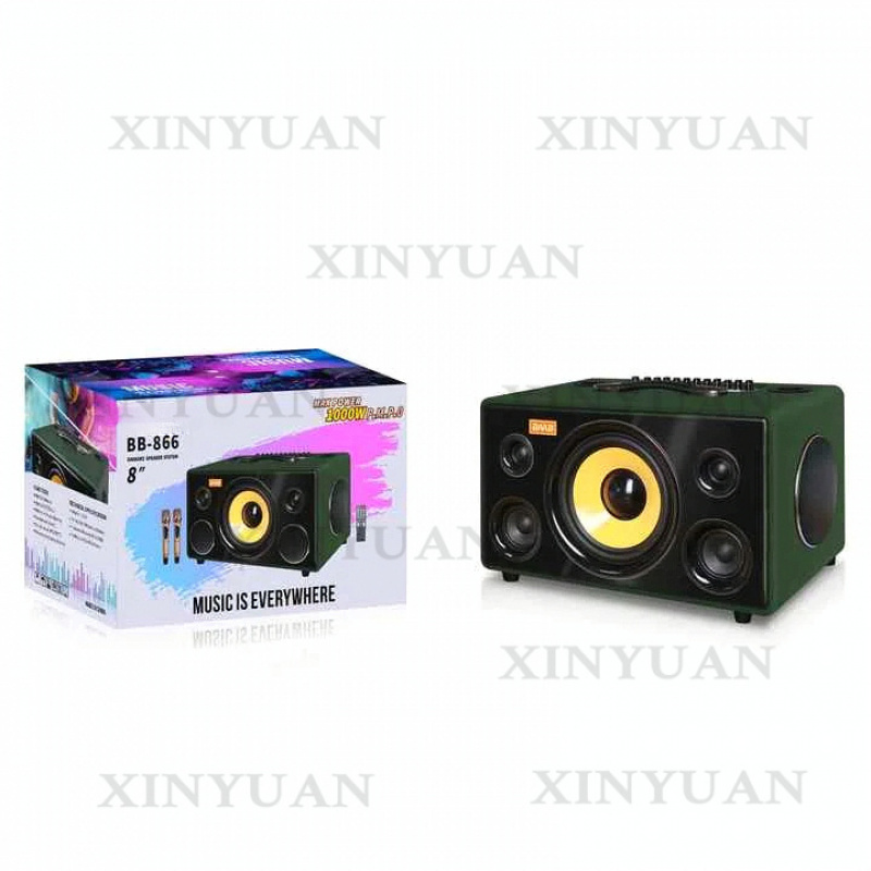 Karaoke Speaker, 8-Inch Wooden - Karaoke Speaker System 100W Rgb 评论和价格