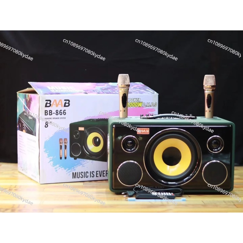 Professional 8-Inch HIFI Bass  - Karaoke Speaker System 100W Rgb 评论和价格