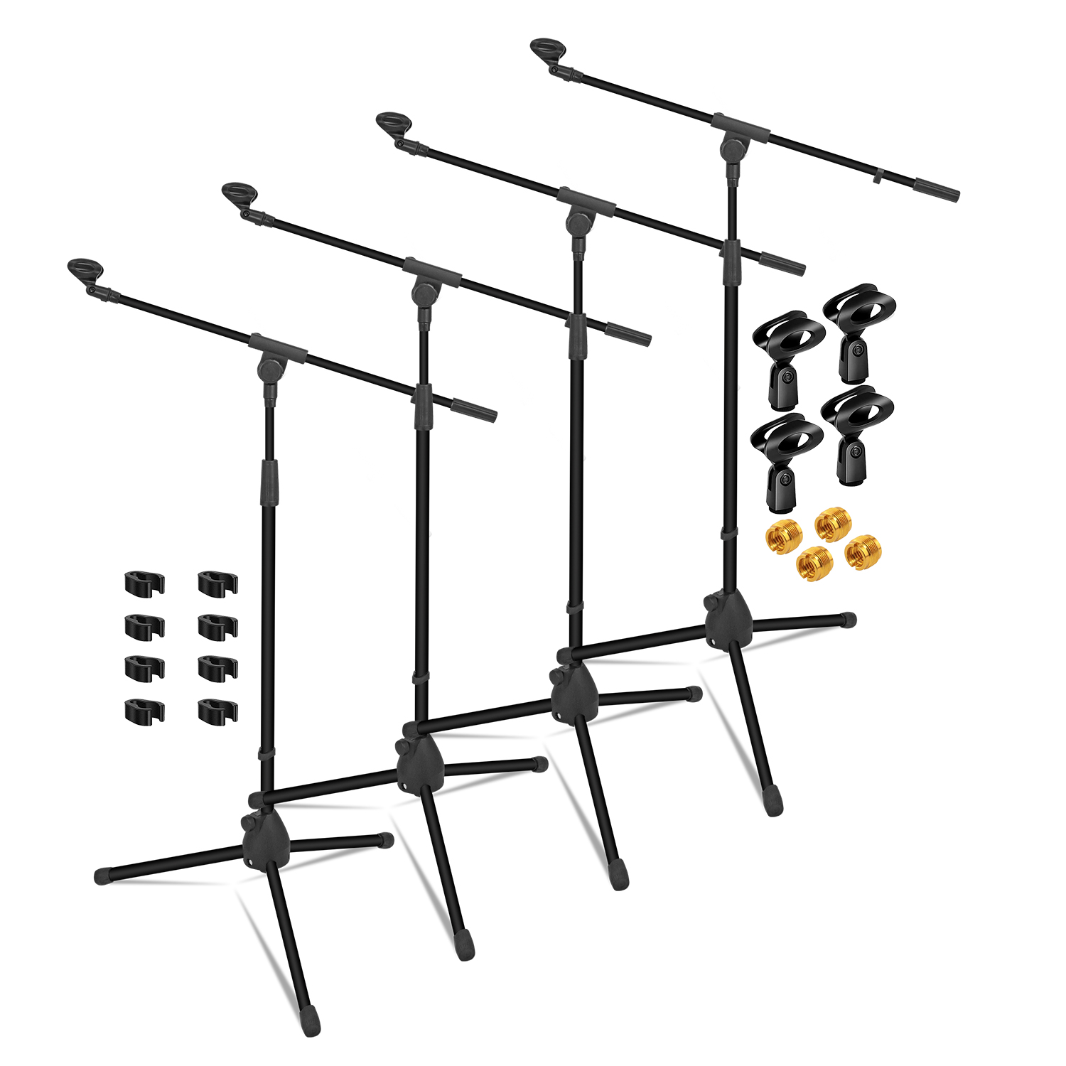5Core Tripod Mic Stand 4Pcs Ad - Microphone Stand Boom Arm Floor 评论和价格