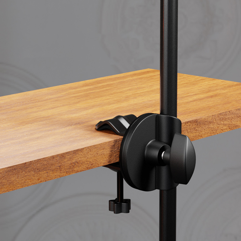 Mic Clip Microphone Desk Arm C - Microphone Stand Boom Arm Floor 评论和价格