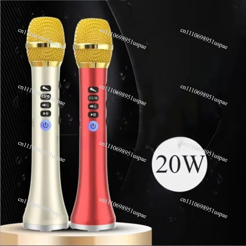 L-698DSP 20W Wireless Micropho - Bluetooth Karaoke Microphone Handheld 评论和价格