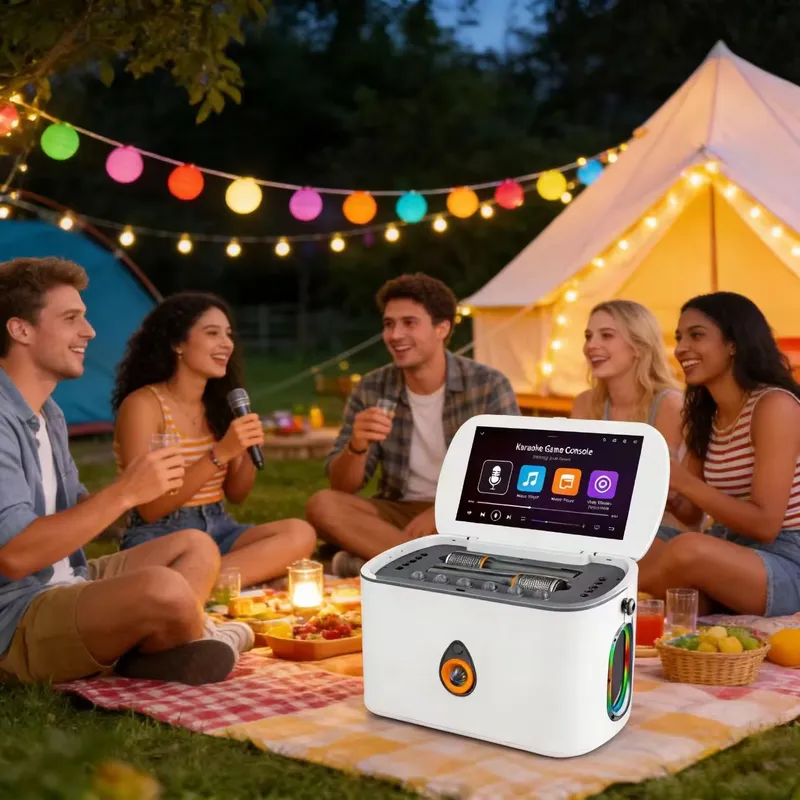 Portable Bluetooth Speaker wit - Karaoke Machine Portable With 2 Mic 评论和价格