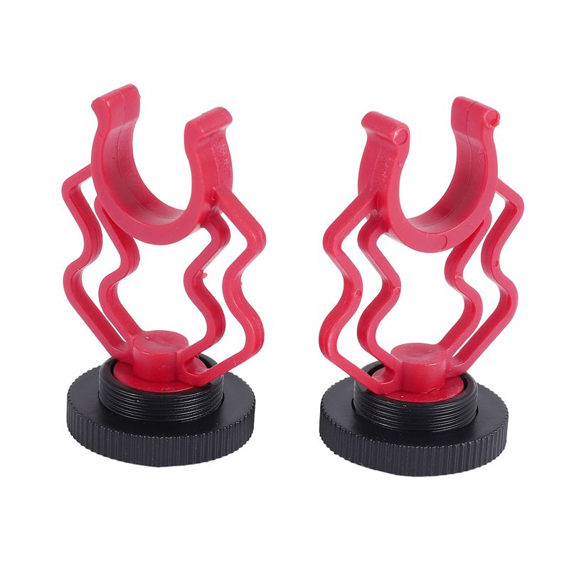 2PCS Universal Microphone Wavy - Microphone Shock Mount Universal 评论和价格