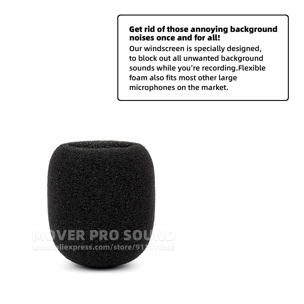 Compatible SONY PCM-A10 PCM A1 - Microphone Pop Filter Foam Windscreen 评论和价格