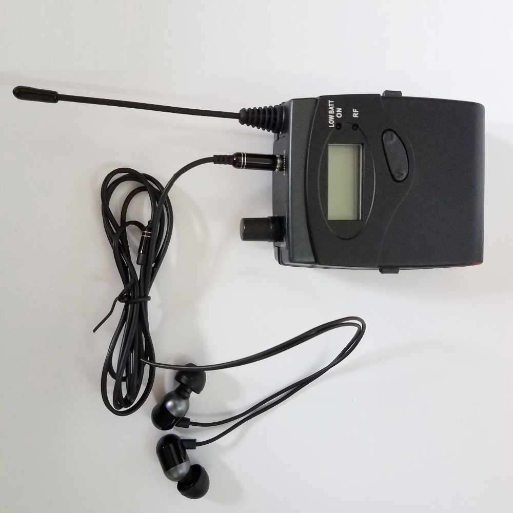 Leicozic 3 Pieces BK2050 Recei - Wireless Lavalier Microphone Dual Receiver 评论和价格