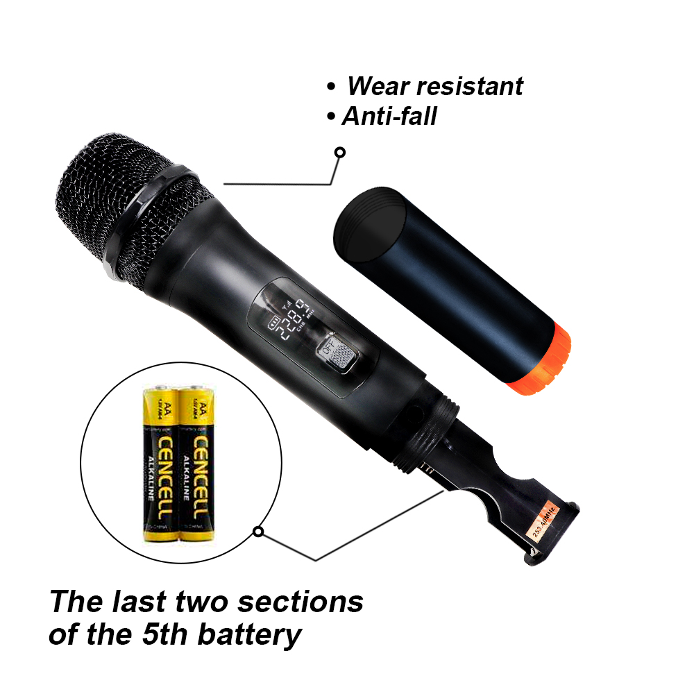 Microphone G-MARK X110V Wirele - Rechargeable Wireless Mic Lithium Battery 评论和价格