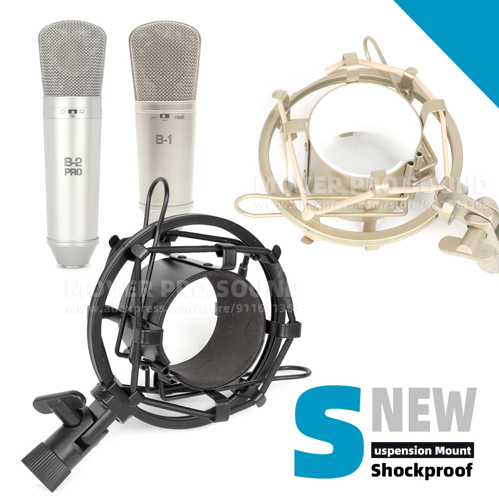 Anti Vibration Suspension Mic  - Microphone Shock Mount Universal 评论和价格