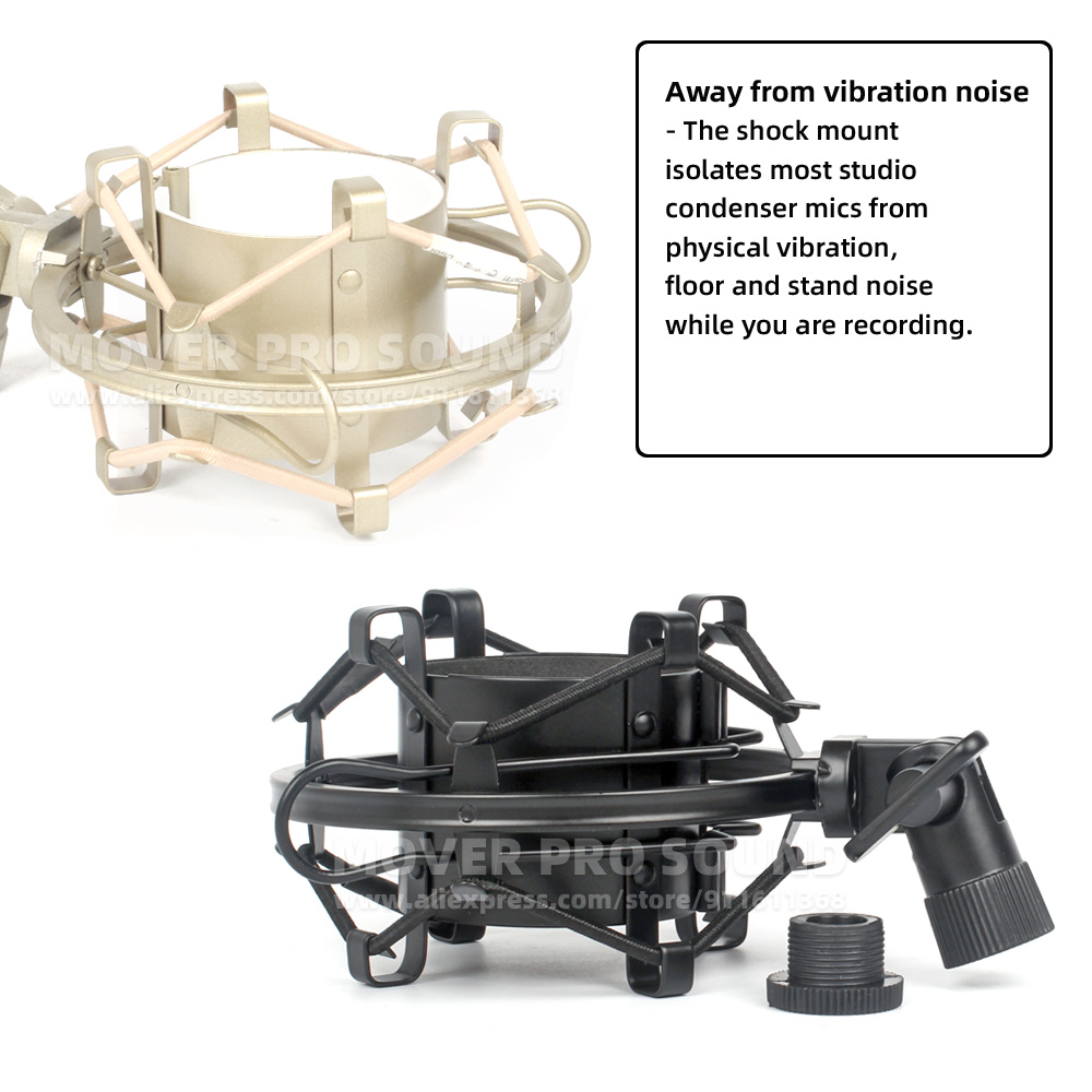 Anti Vibration Suspension Mic  - Microphone Shock Mount Universal 评论和价格