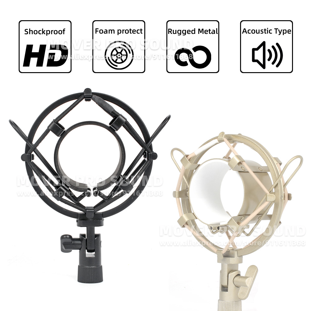 Anti Vibration Suspension Mic  - Microphone Shock Mount Universal 评论和价格