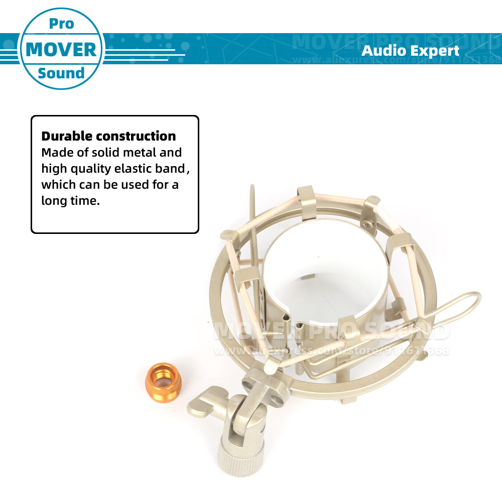 Anti Vibration Suspension Mic  - Microphone Shock Mount Universal 评论和价格