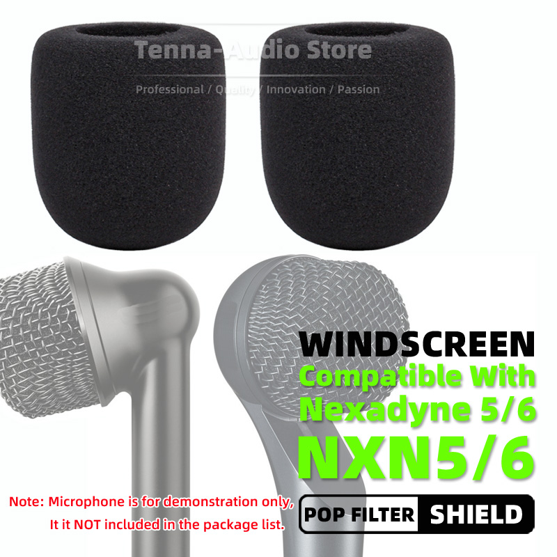 SnapVox Compatible With SHURE  - Microphone Pop Filter Foam Windscreen 评论和价格