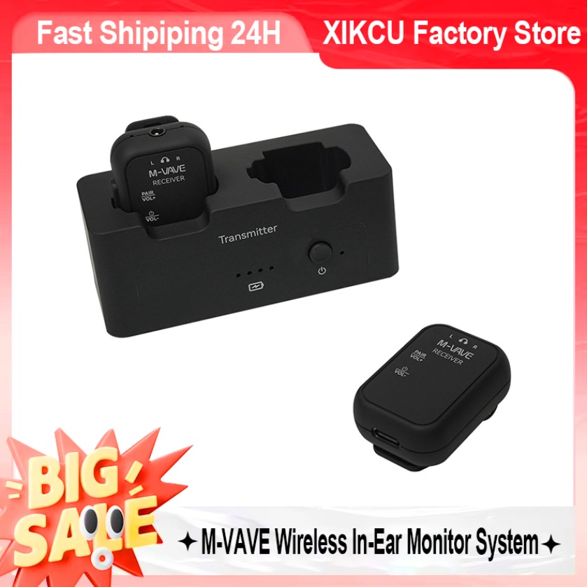 M-VAVE SWS12 Dual Receiver Wir - Wireless Lavalier Microphone Dual Receiver 评论和价格