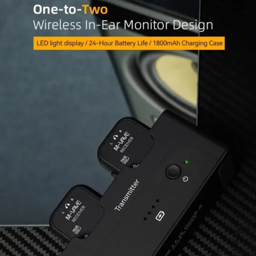 M-VAVE SWS12 Dual Receiver Wir - Wireless Lavalier Microphone Dual Receiver 评论和价格