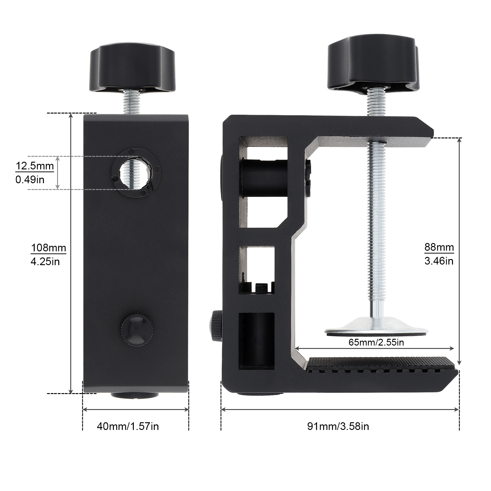 2 IN 1 Heavy Duty Table Mount  - Microphone Shock Mount Universal 评论和价格