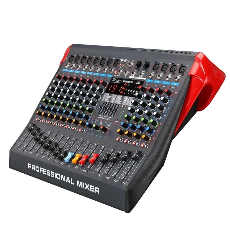 LXR12 12-Channel Bluetooth Dig - Karaoke Amplifier Mixer Bluetooth 评论和价格