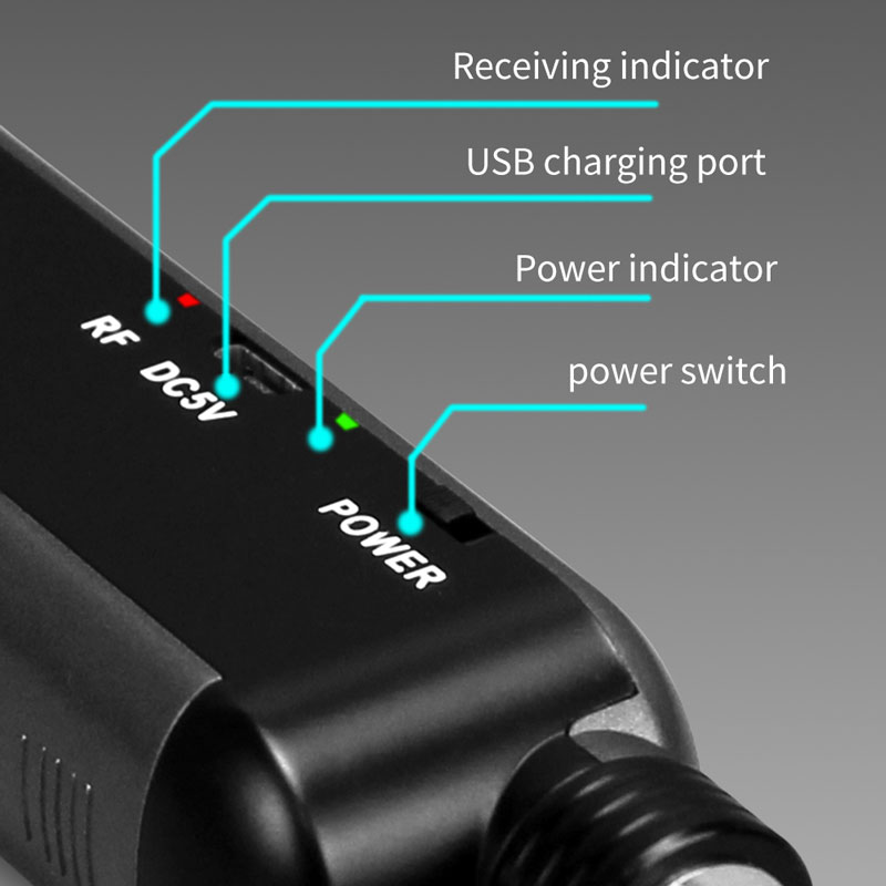 YARMEE UHF Wireless Microphone - Rechargeable Wireless Mic Lithium Battery 评论和价格