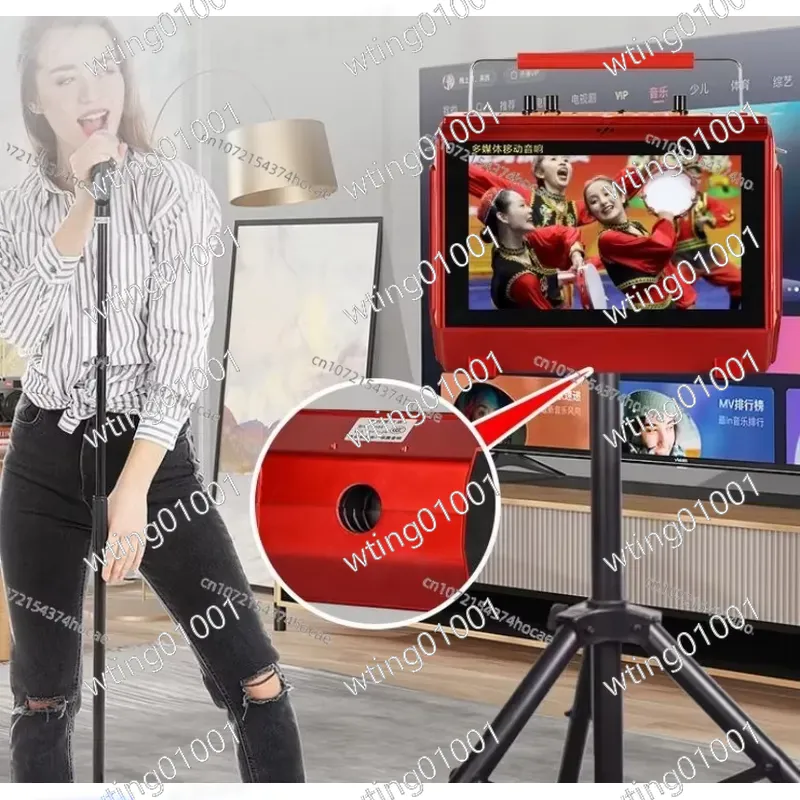 for Karaoke Machine with Lyric - Karaoke Machine Portable With 2 Mic 评论和价格