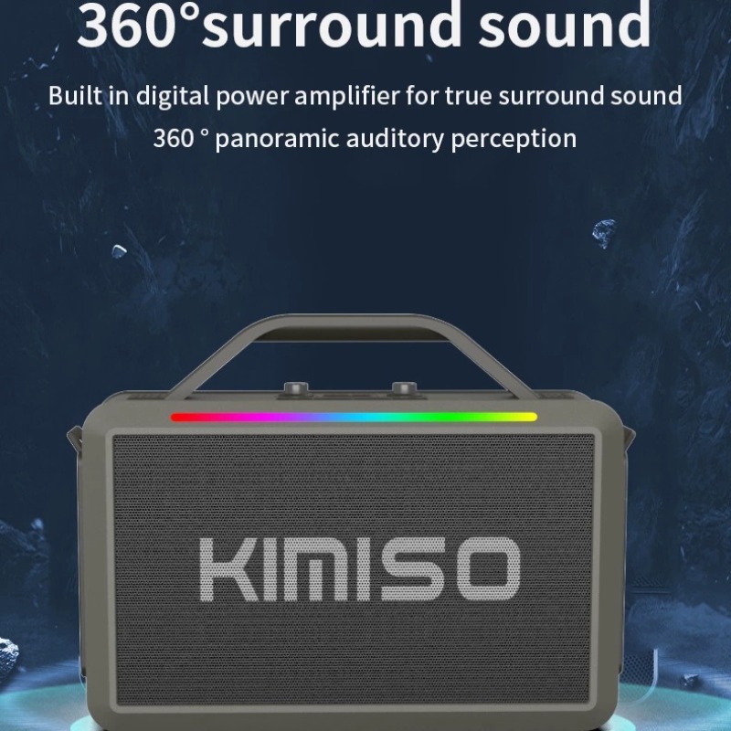 Original KIMISO KMS-252 Portab - Karaoke Machine Portable With 2 Mic 评论和价格