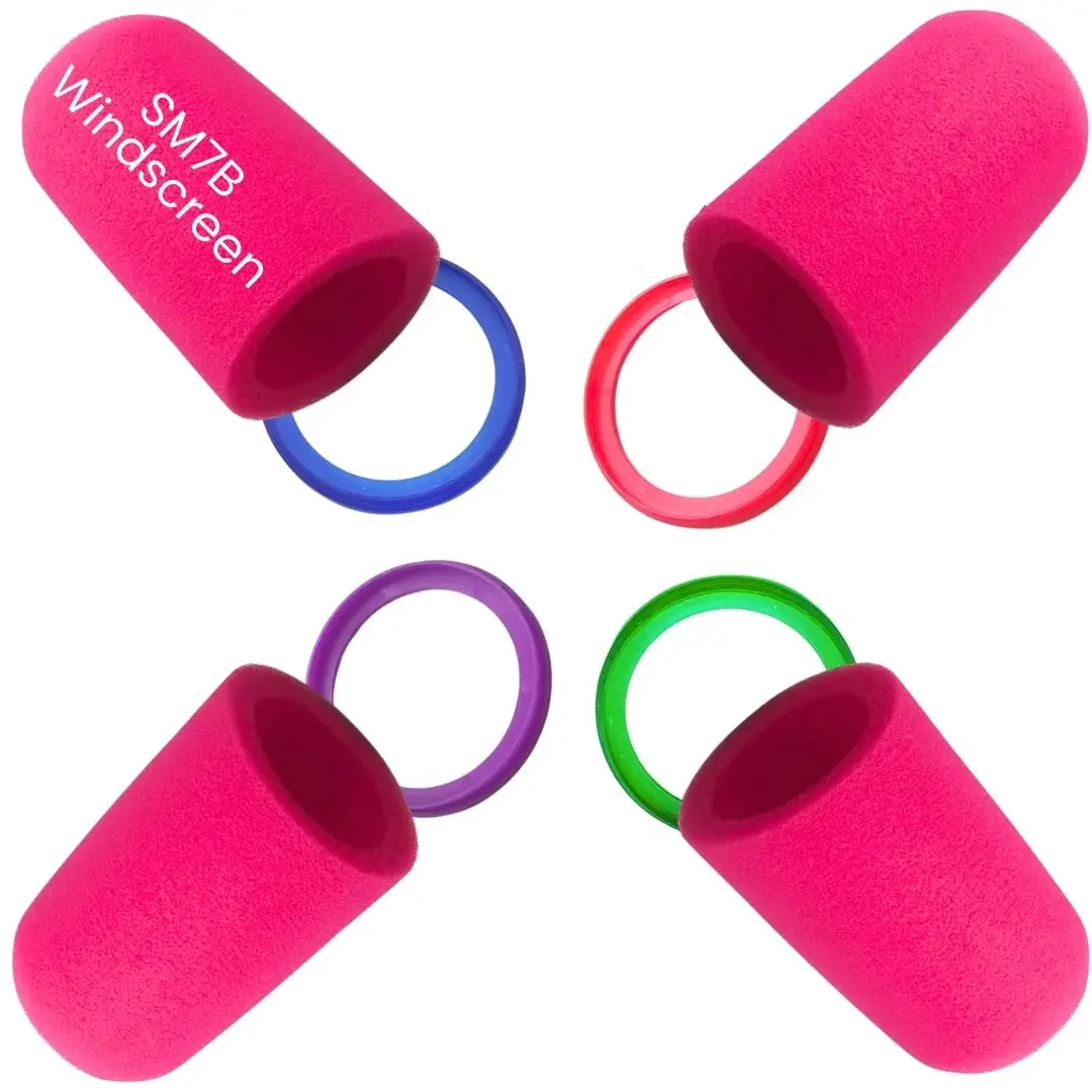 SM7B Mic Pop Filter Replacemen - Microphone Pop Filter Foam Windscreen 评论和价格