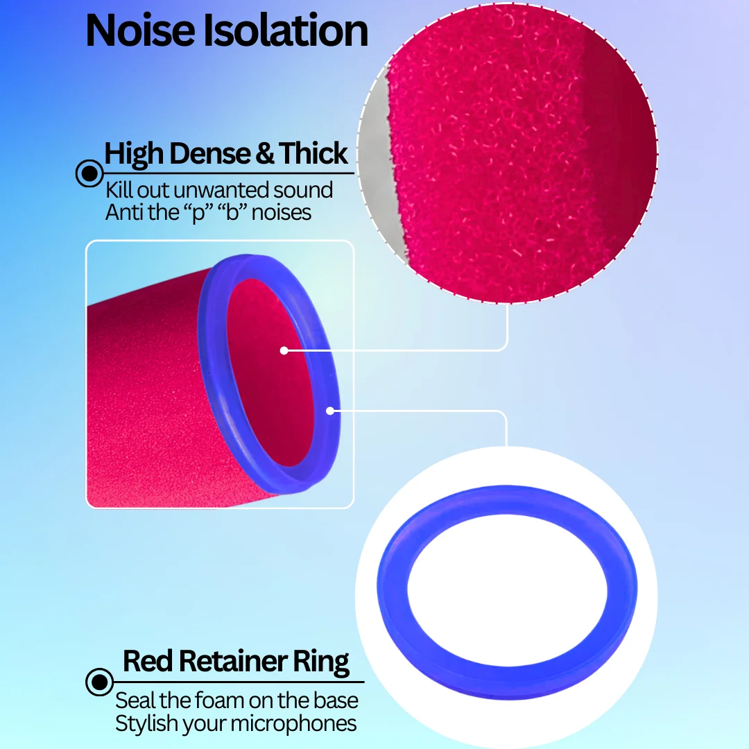 SM7B Mic Pop Filter Replacemen - Microphone Pop Filter Foam Windscreen 评论和价格