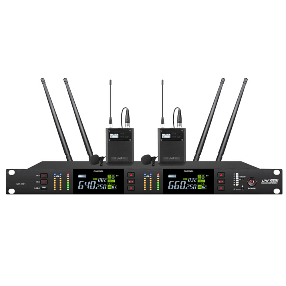 Paulkitson MK-951True Diversit - Uhf Wireless Microphone System Dual Channel 评论和价格