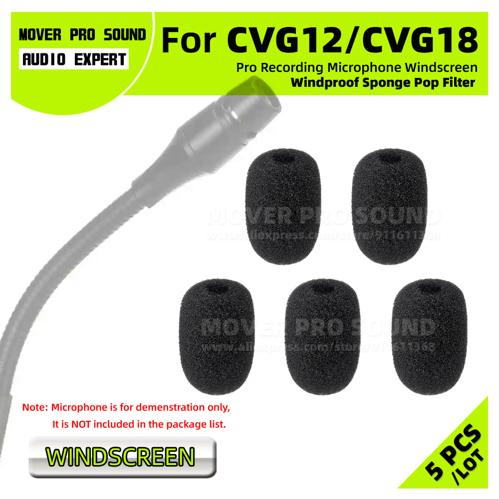 SnapVox Compatible With SHURE  - Microphone Pop Filter Foam Windscreen 评论和价格