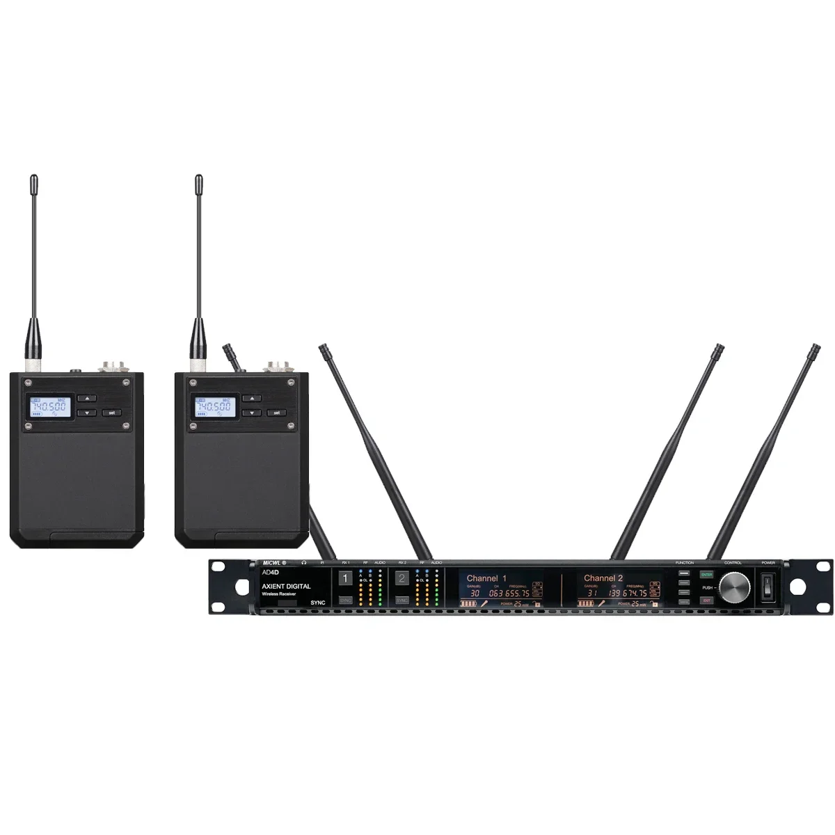 Professional WCM16 Black Cardi - Uhf Wireless Microphone System Dual Channel 评论和价格