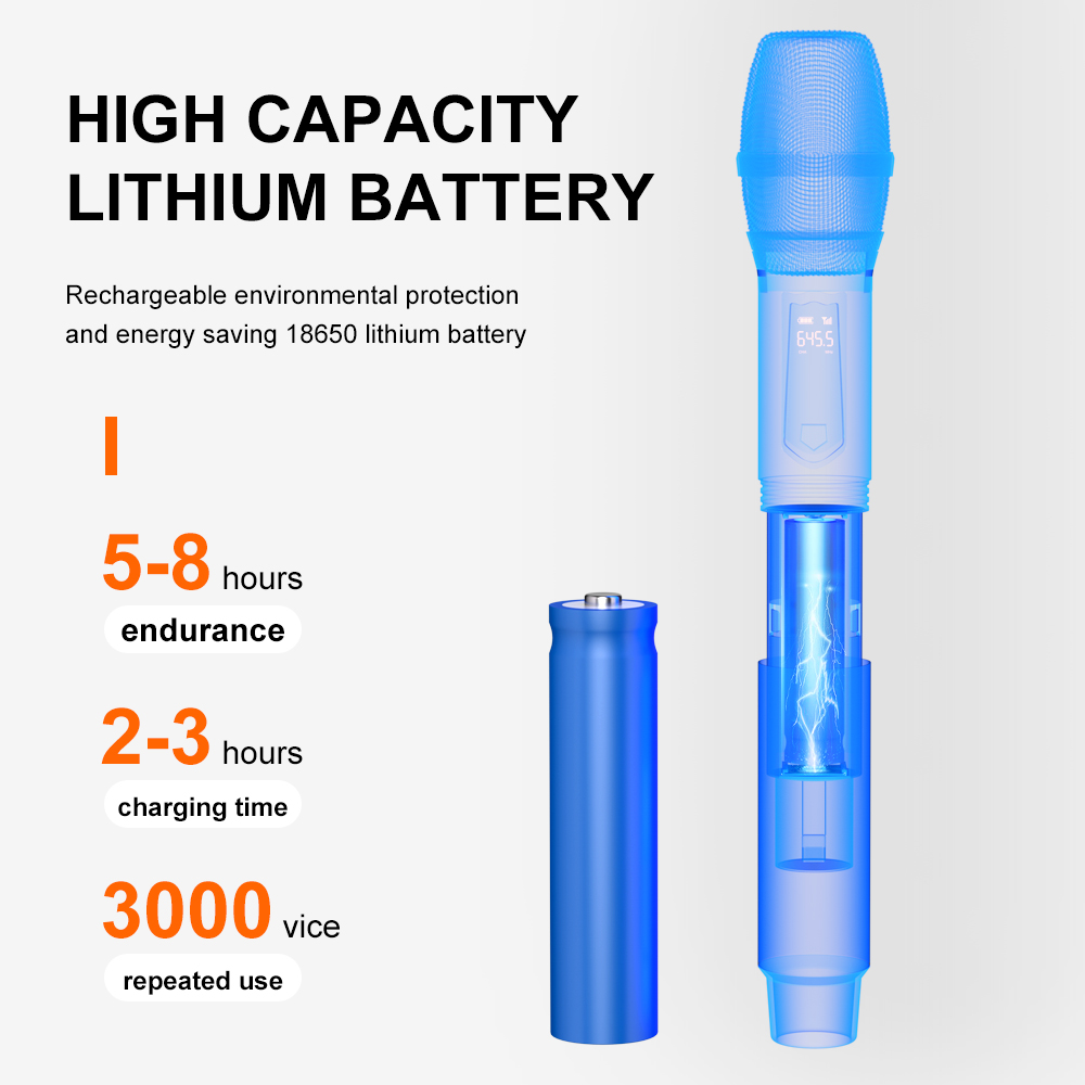 Wireless Microphone G-MARK X22 - Rechargeable Wireless Mic Lithium Battery 评论和价格