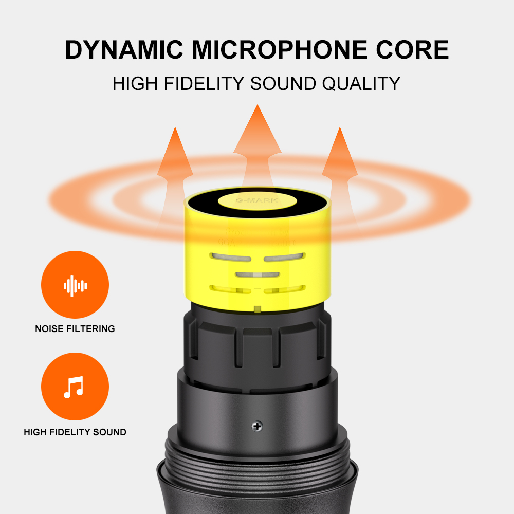 Wireless Microphone G-MARK X22 - Rechargeable Wireless Mic Lithium Battery 评论和价格