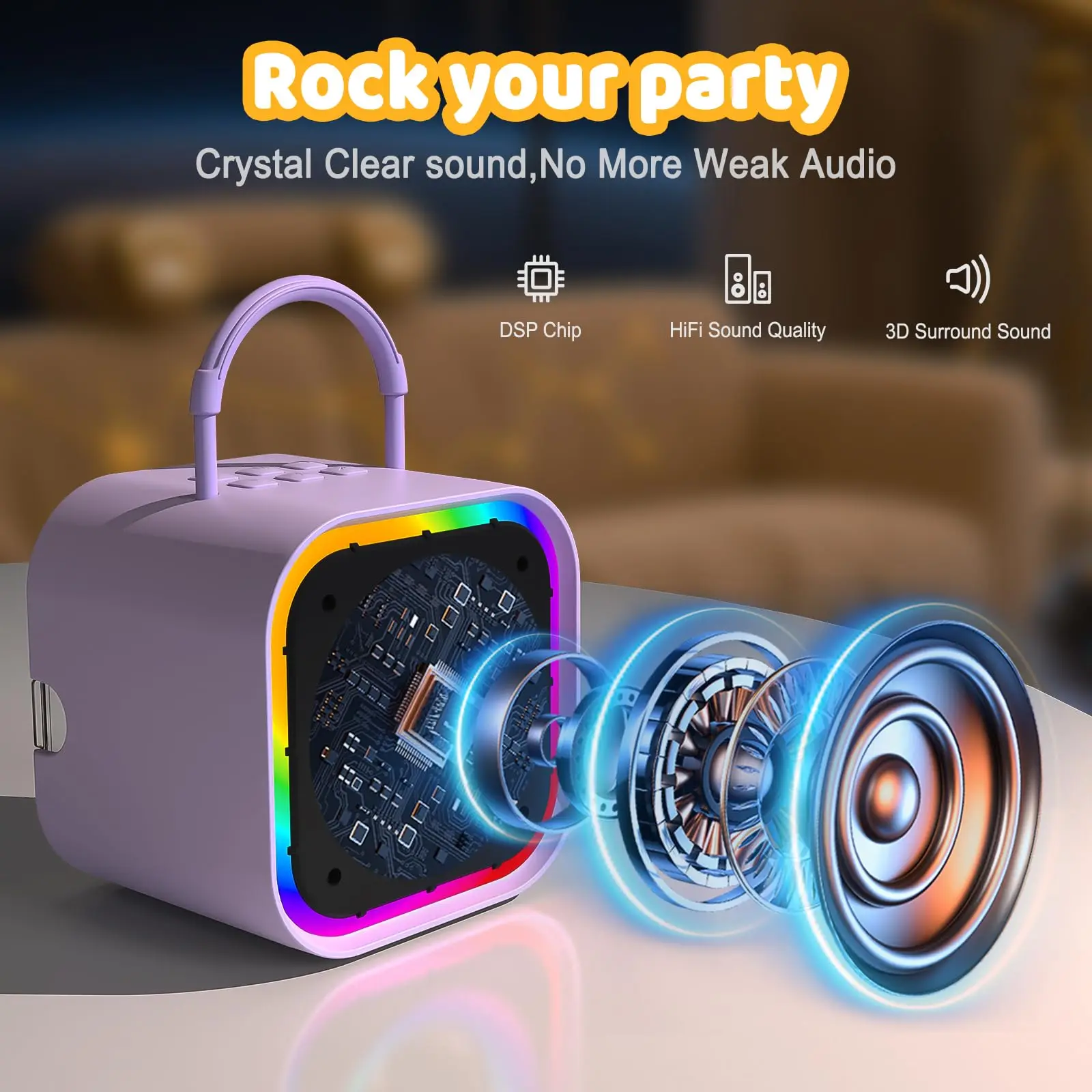 Karaoke Dual Wireless Bluetoot - Bluetooth Karaoke Microphone Handheld 评论和价格