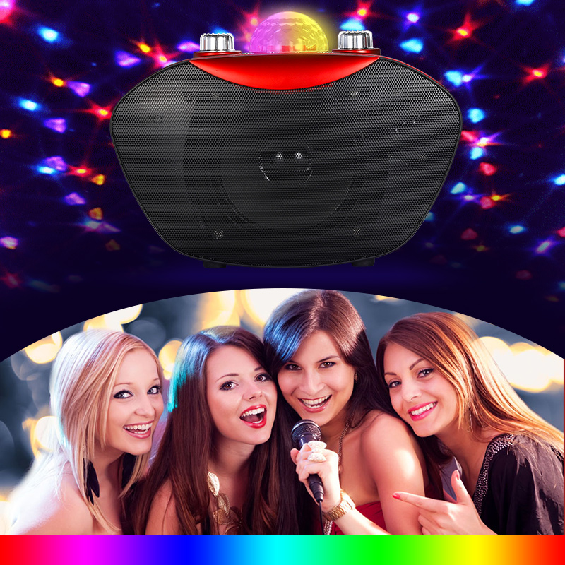Mini Subwoofer Speaker Portabl - Bluetooth Karaoke Microphone Handheld 评论和价格