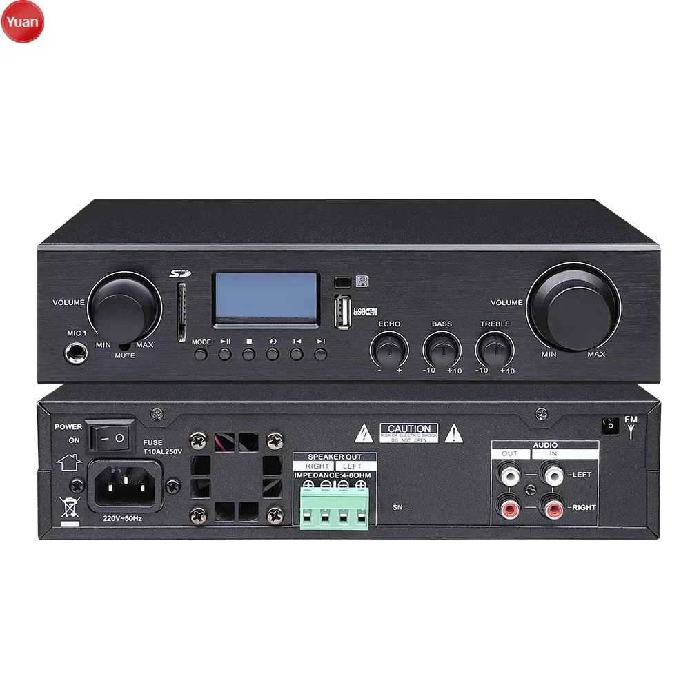 2*80W Blue-tooth USB MP3 Remot - Karaoke Amplifier Mixer Bluetooth 评论和价格