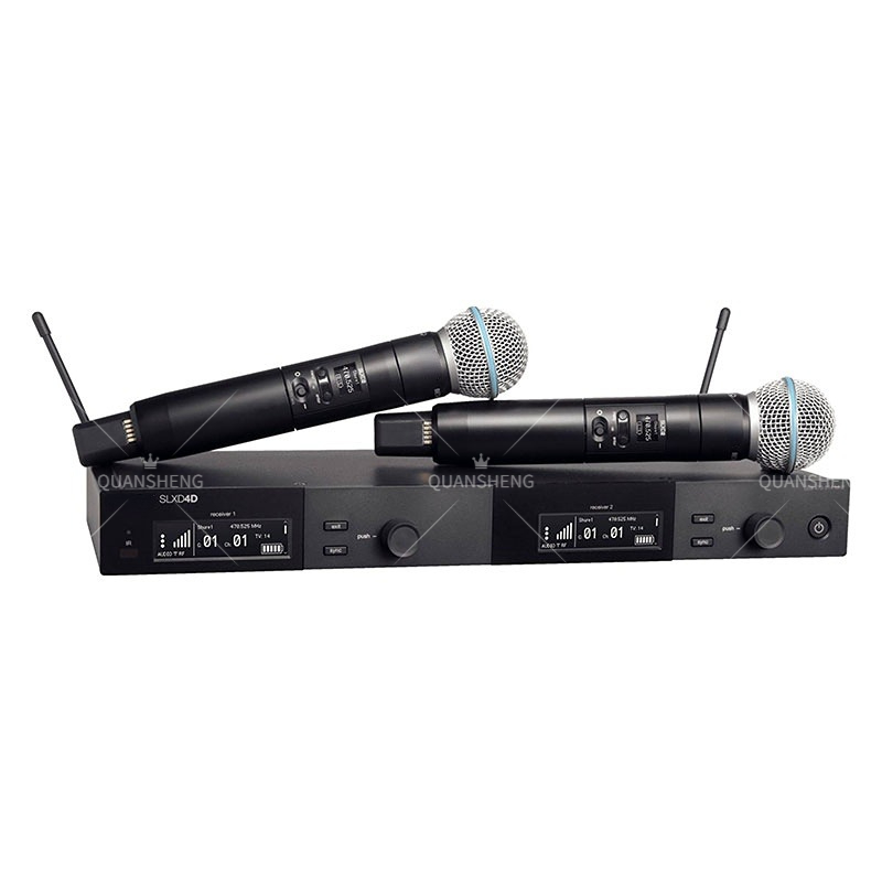 SLXD4D SLXD4 SLX24D Uhf Wirele - Uhf Wireless Microphone System Dual Channel 评论和价格