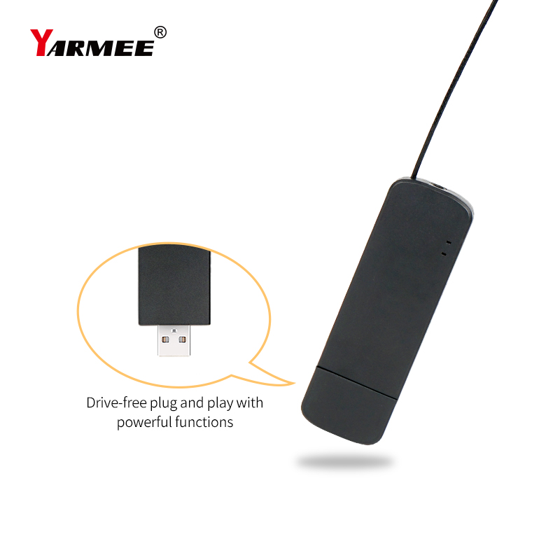 YARMEE Professional USB Wirele - Rechargeable Wireless Mic Lithium Battery 评论和价格